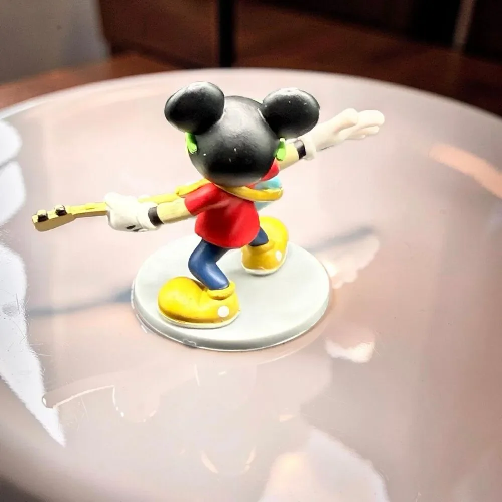 Disney Store Mickey & Friend PVC Figure Cake Topper Popstar Mickey Mouse A67